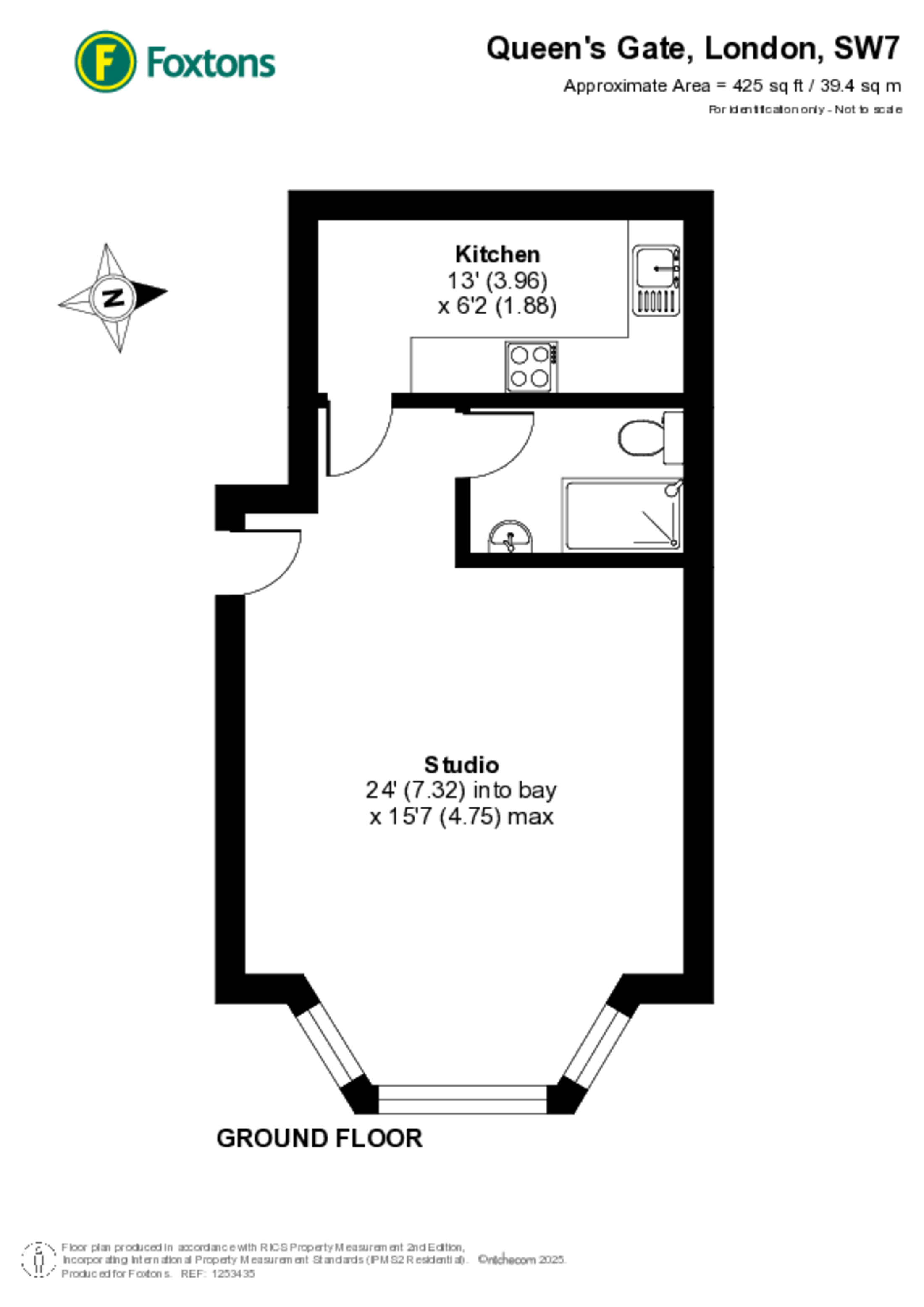 Queens Gate, South Kensington floorplan