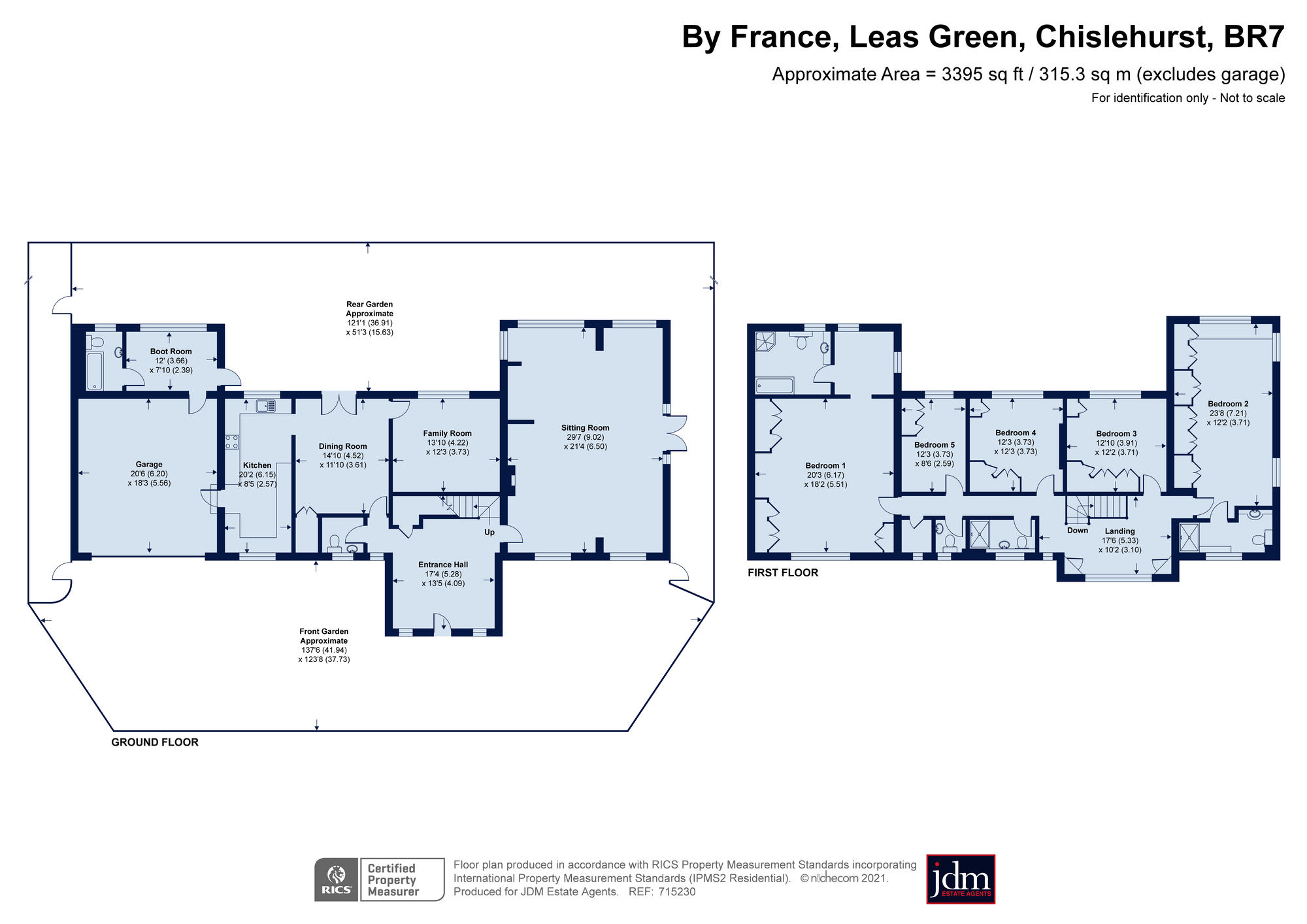 Leas Green, Chislehurst, Kent BR7, 5 bedroom detached house for sale