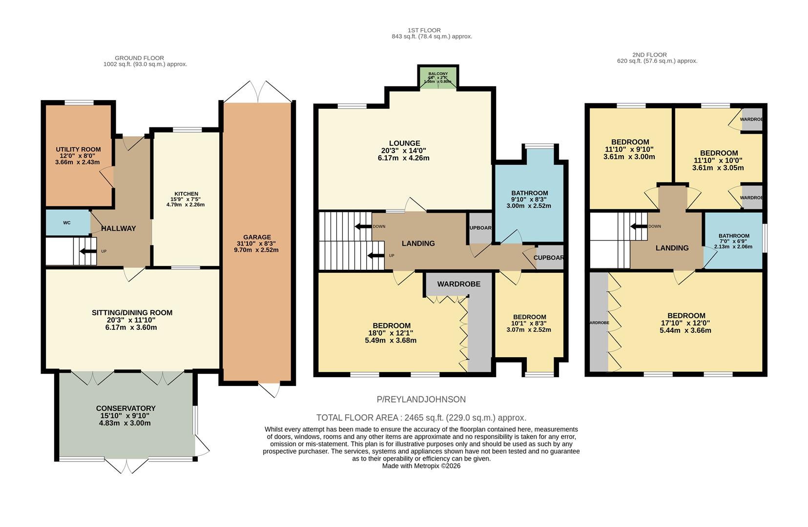 12, Penshurst, Old Harlow floorplan