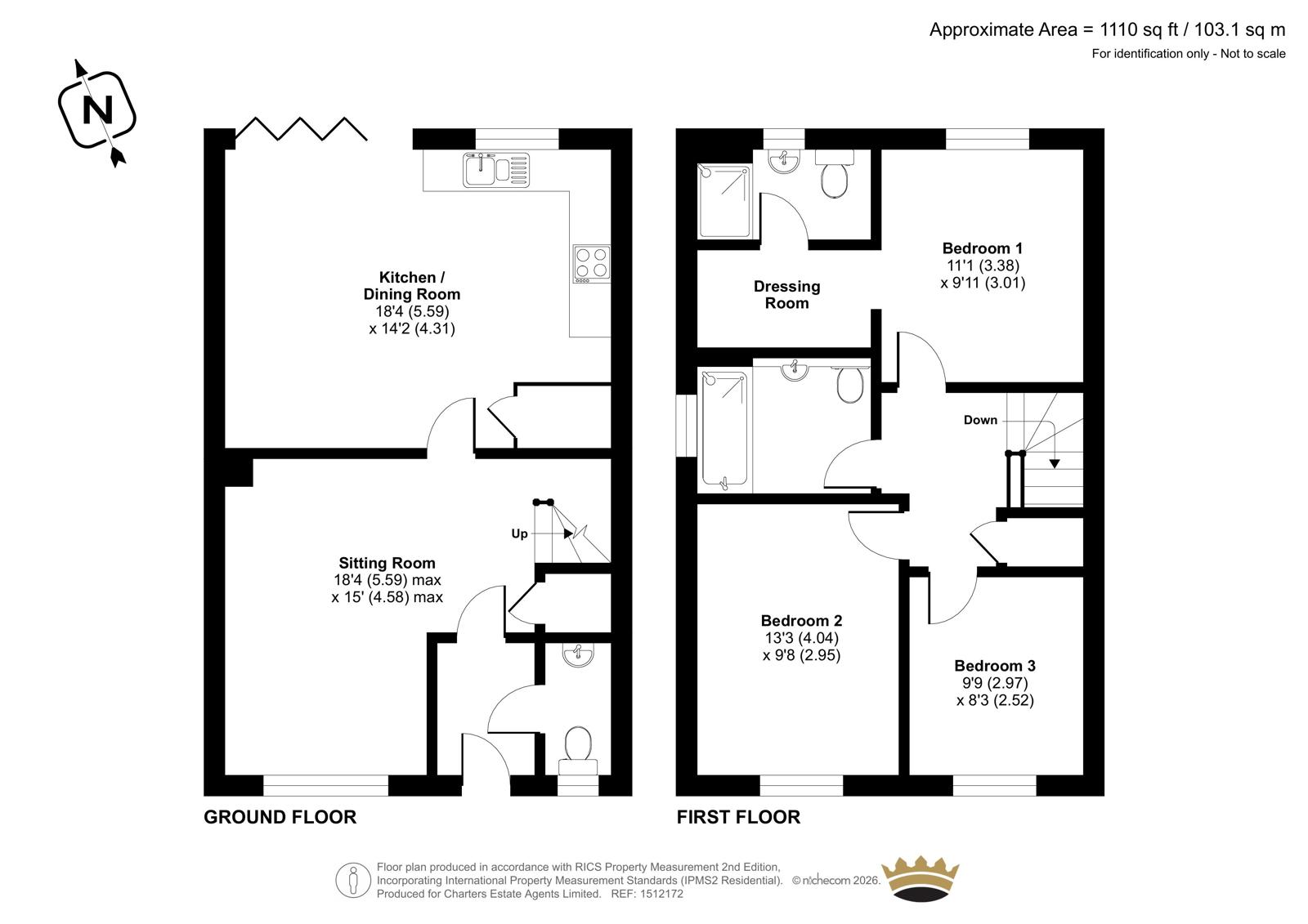 Plot 3 Langdown Lawn,, Malthouse Court,, Hythe floorplan