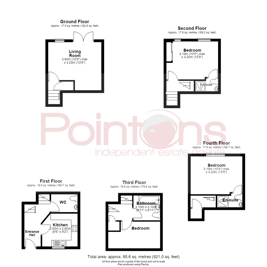 10, Cypress Way, Nuneaton floorplan