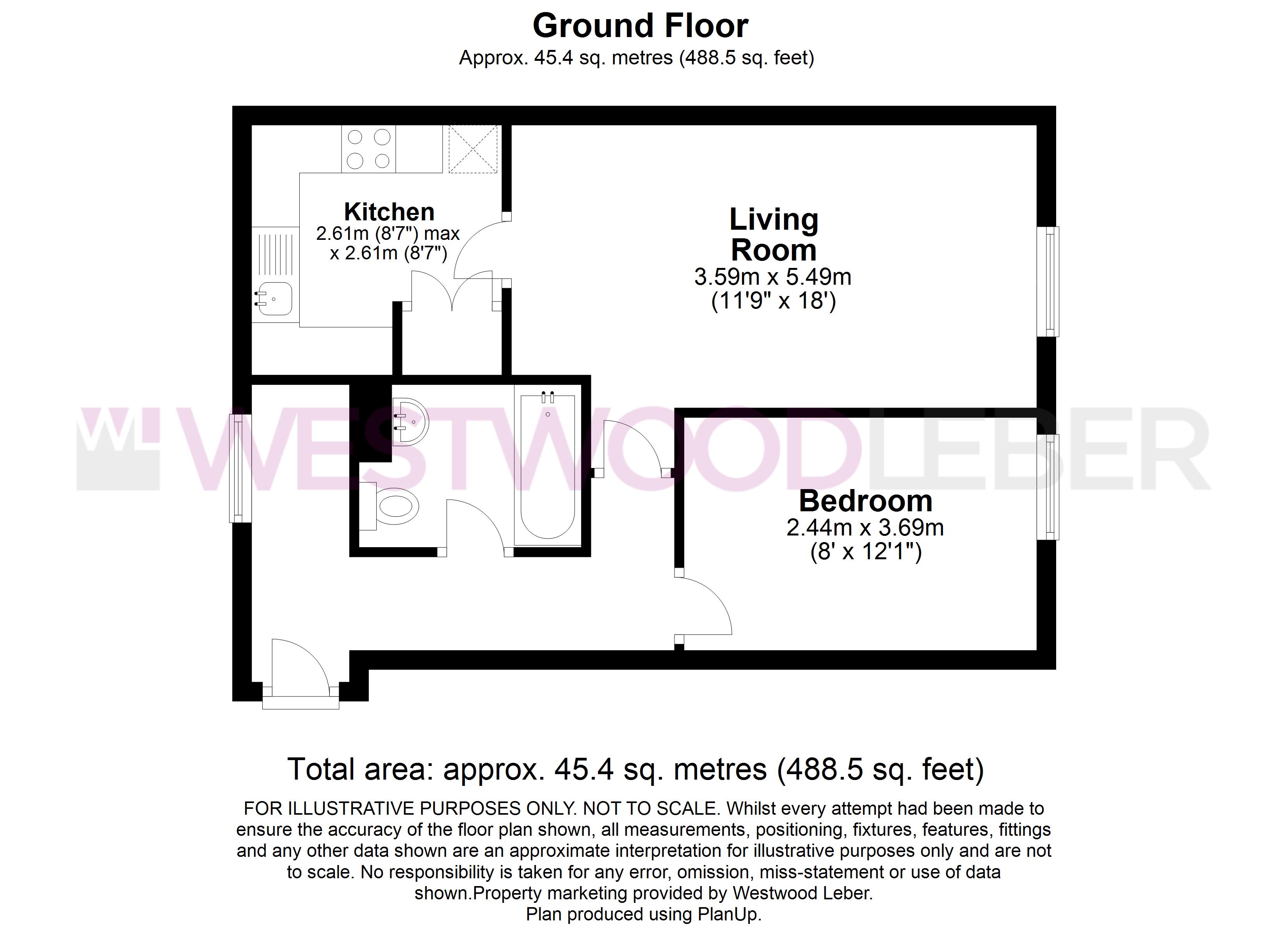 25 Castile Court, Eleanor Way, Waltham Cross floorplan
