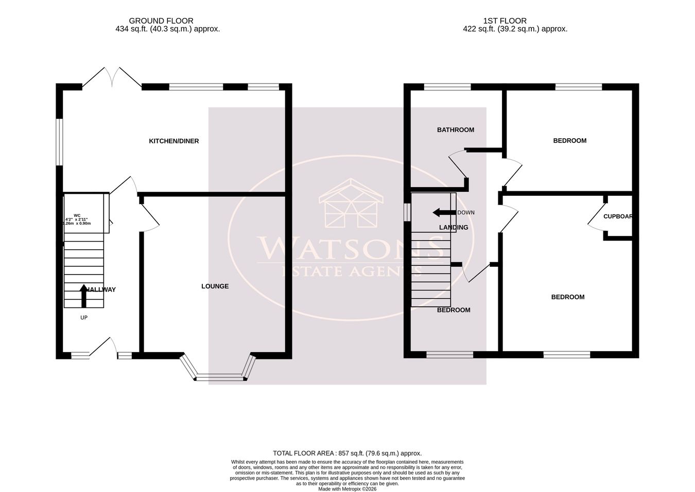 81, Swingate, Nottingham floorplan