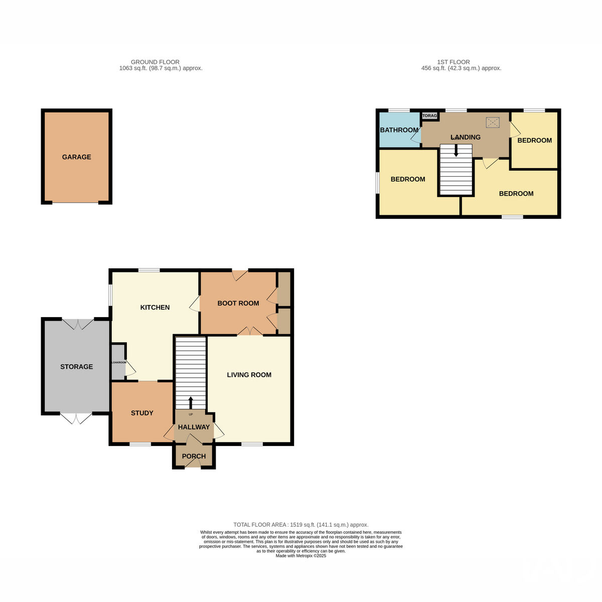 3, Bentfield Bower, Stansted floorplan
