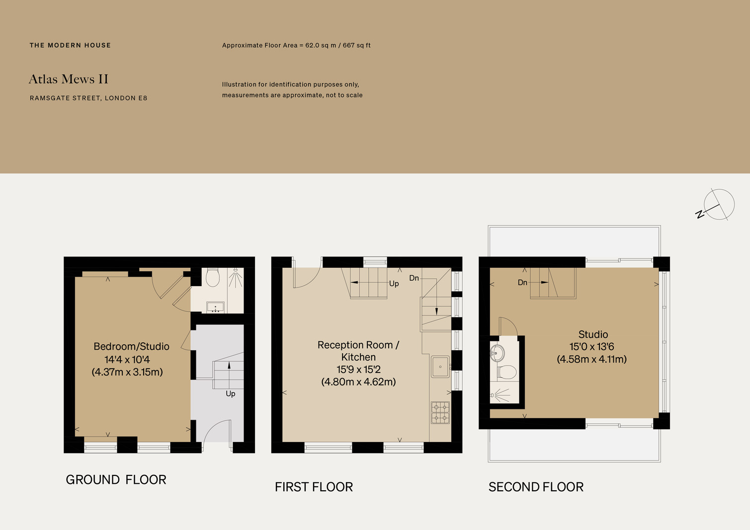 14 Atlas Mews, Ramsgate Street, London floorplan