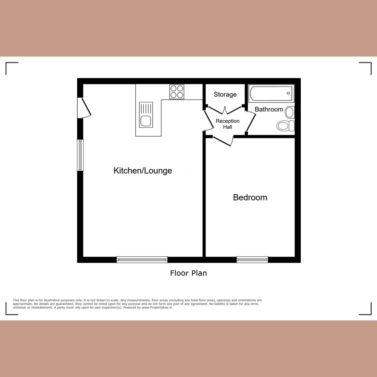 Flat Flat 1, The Forge, Woodlands Road, Wickford floorplan