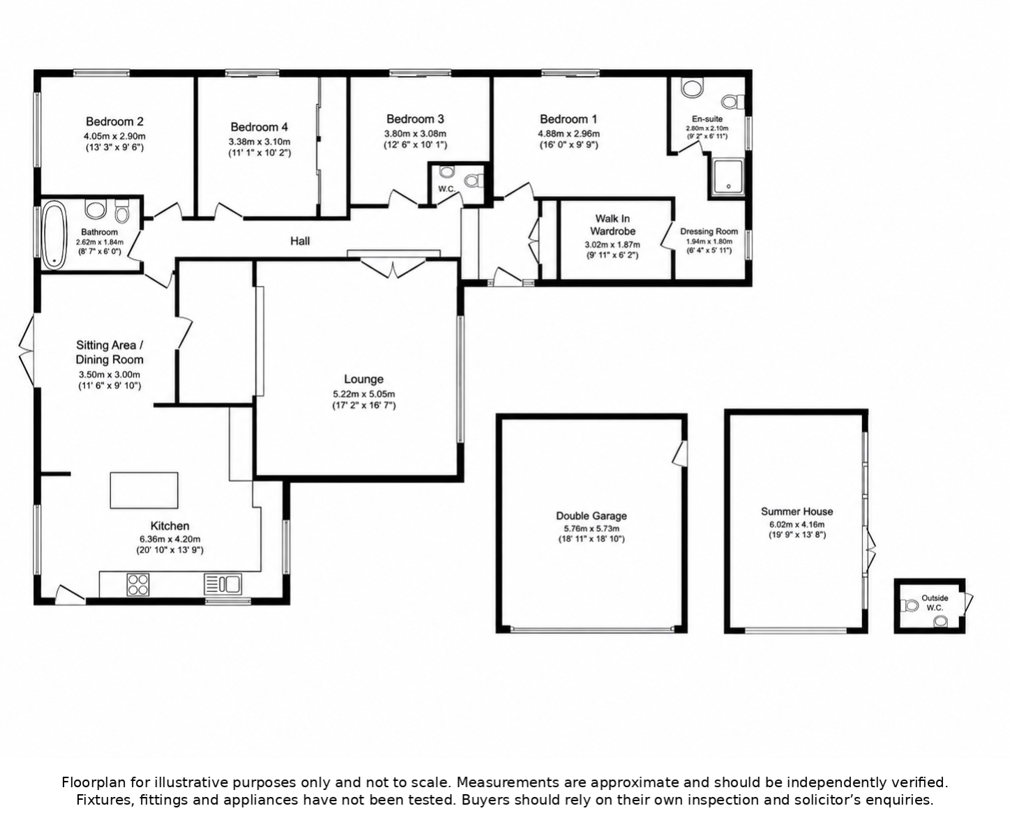 1, Danesway Walton-le-Dale, Preston floorplan