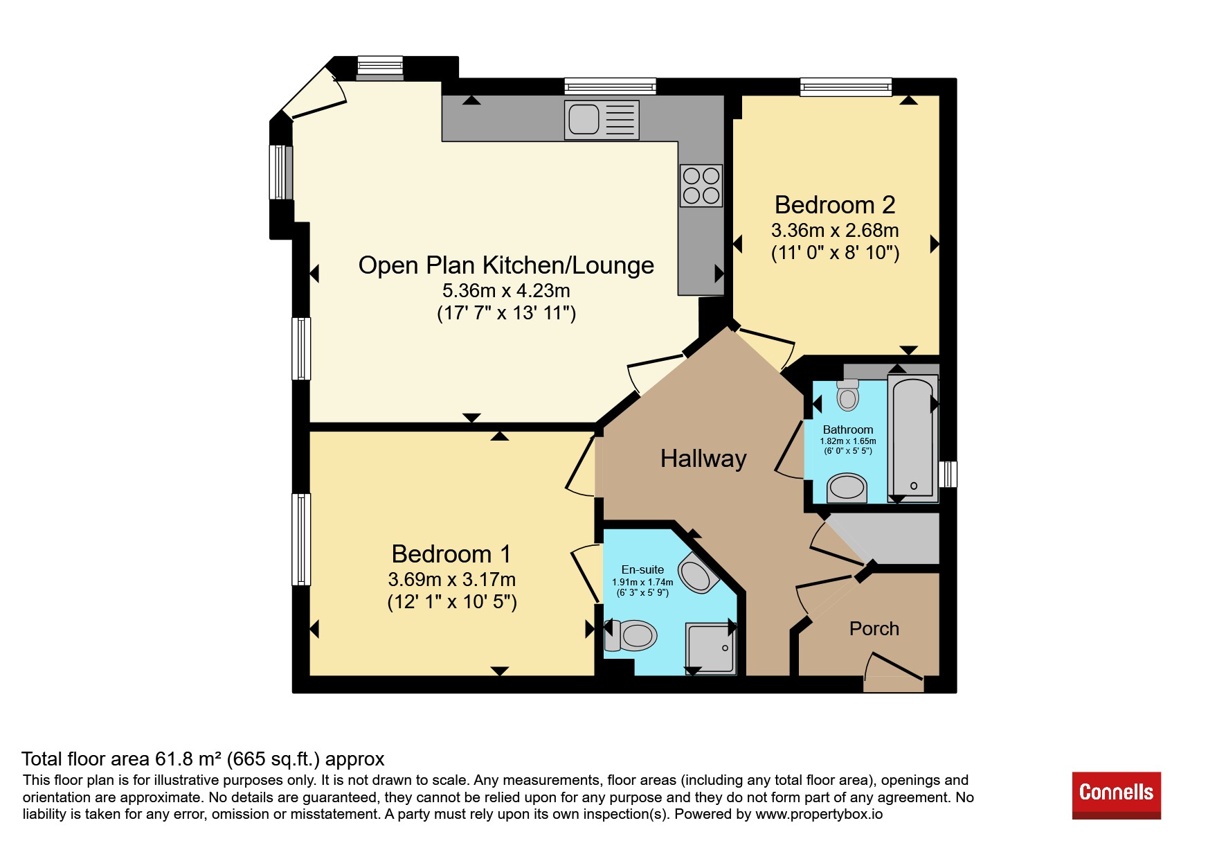 70, Manorhouse Close, Walsall floorplan