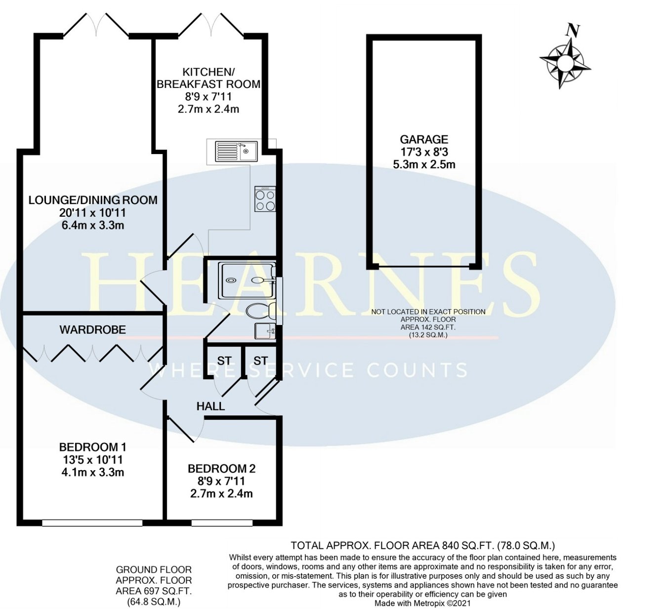 96, Coppice Avenue, Ferndown floorplan