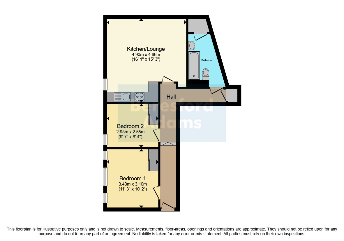 30 Deganwy Castle Apartments,, Station Road, Conwy floorplan