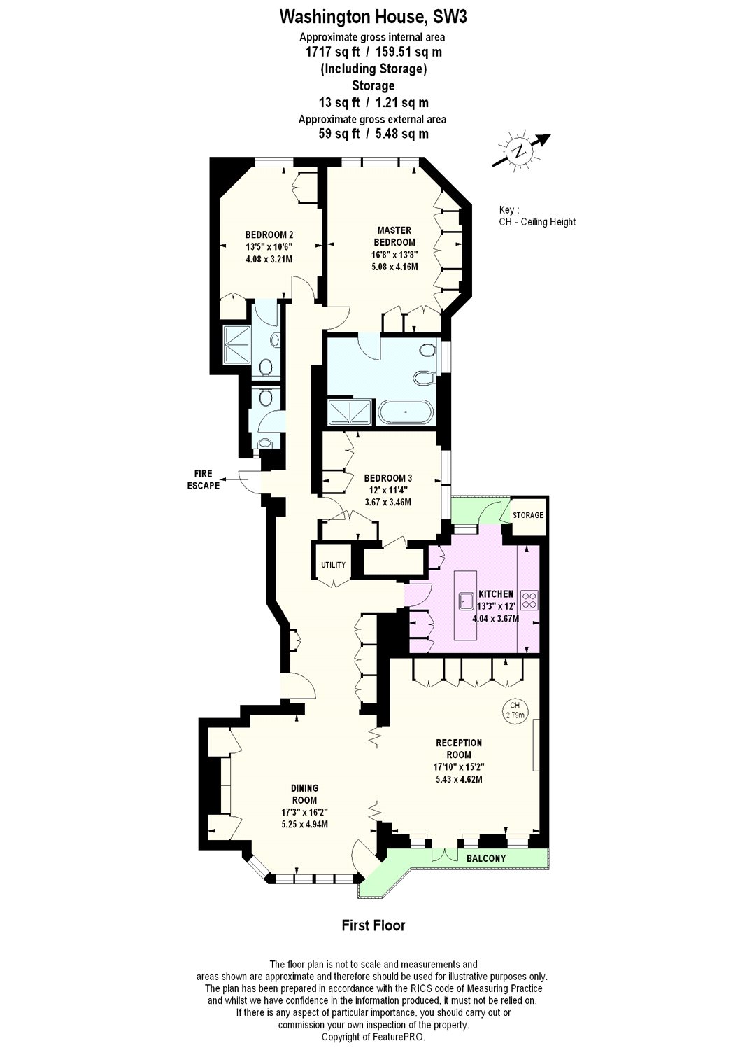 3 Bedrooms Flat to rent in Basil Street, Knightsbridge, London SW3