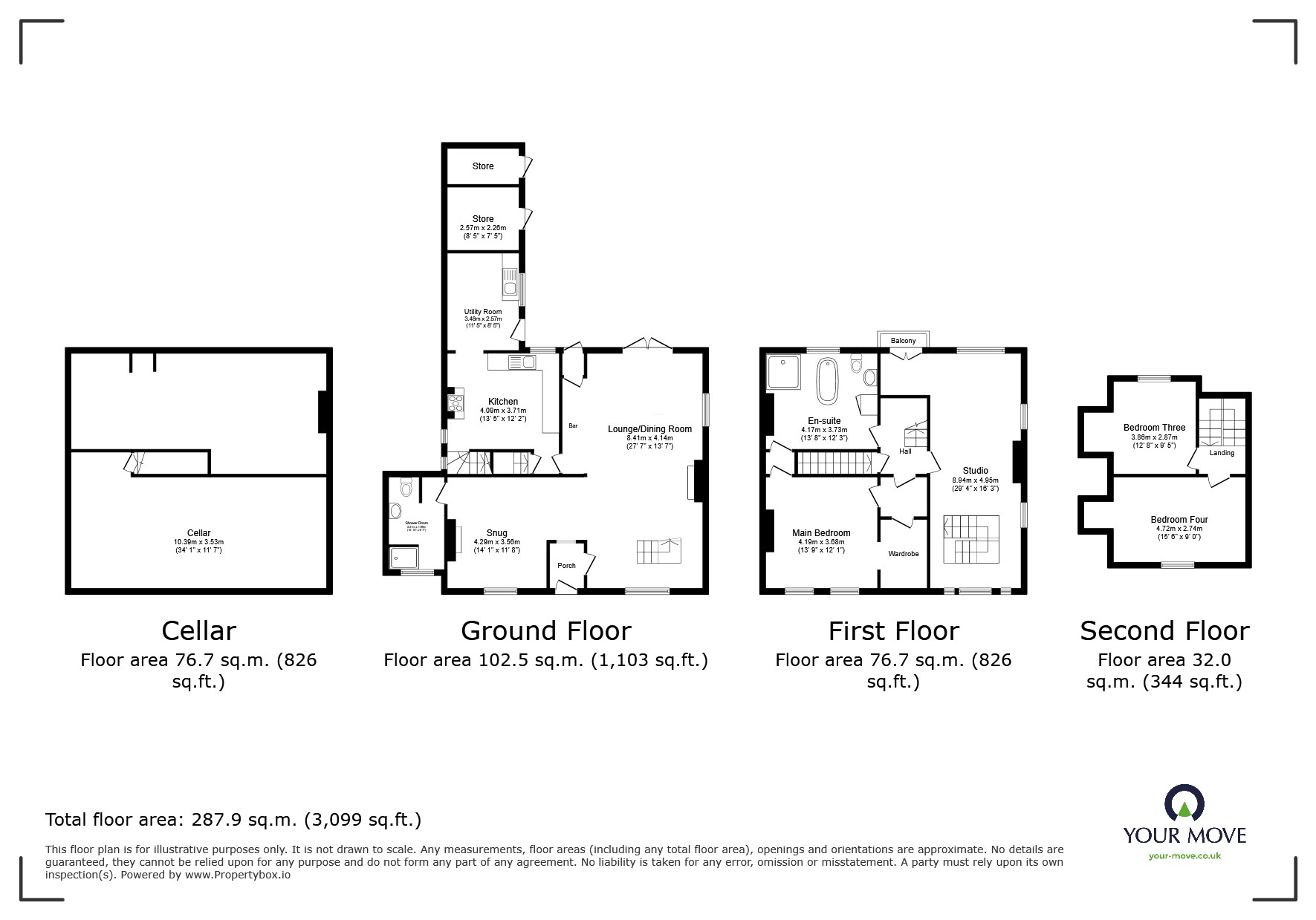 The (Old) Cottage Inn, 46, Regent Street, Swadlincote floorplan