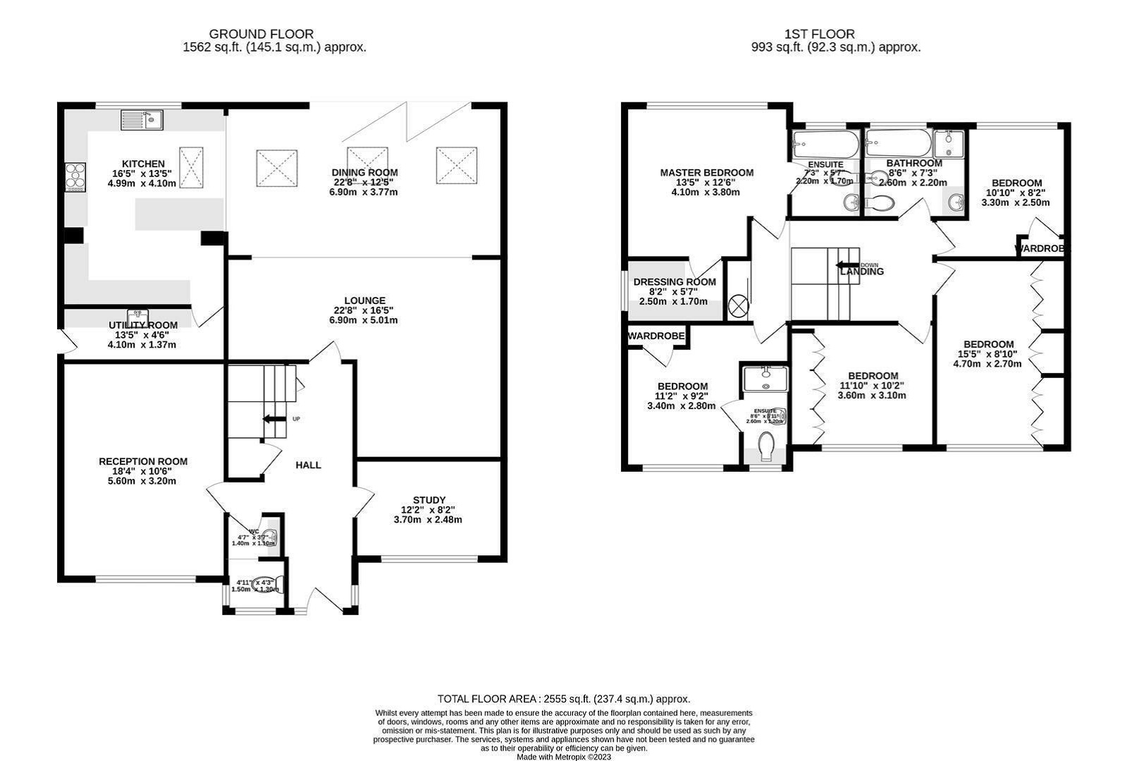 2, Folly Close, Hertfordshire floorplan