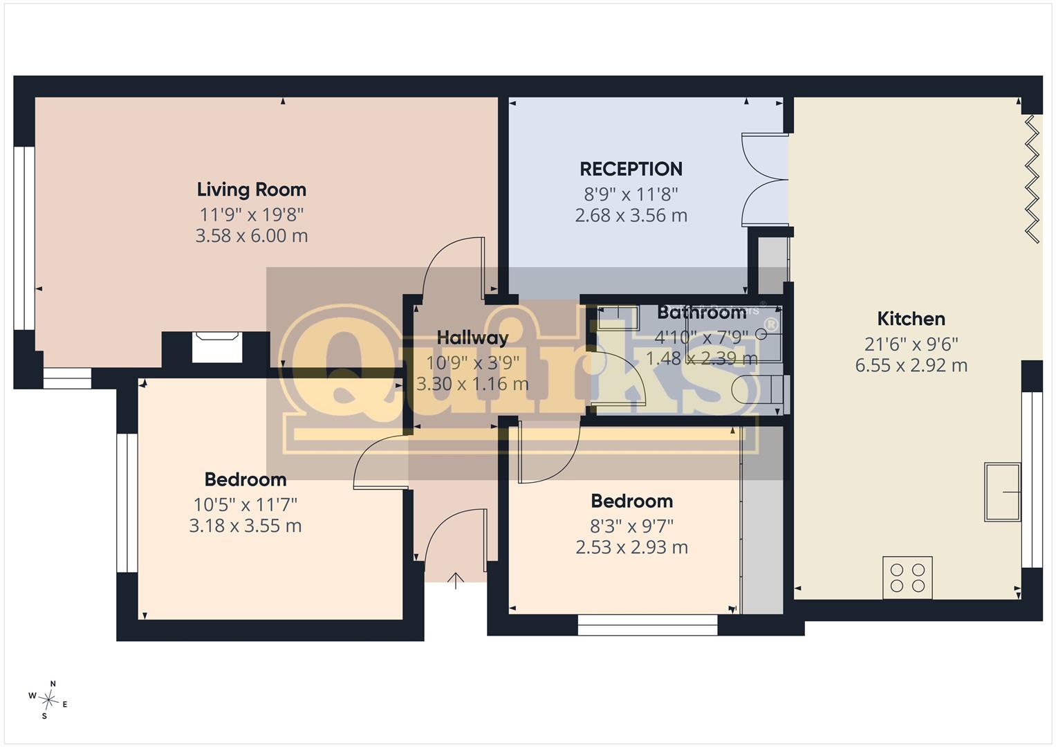 40, Brock Hill, Wickford floorplan