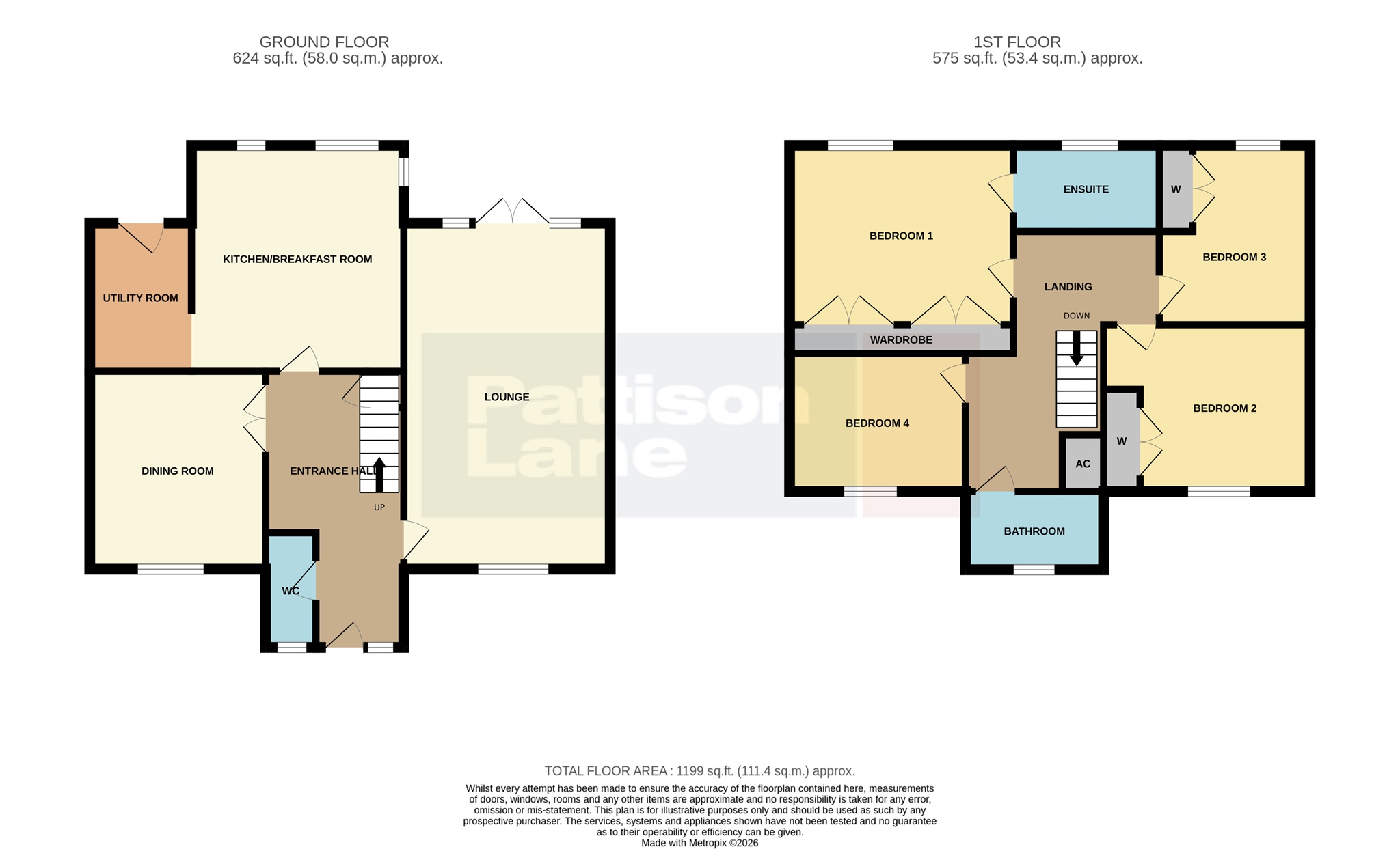 3, Glade Close, Kettering floorplan