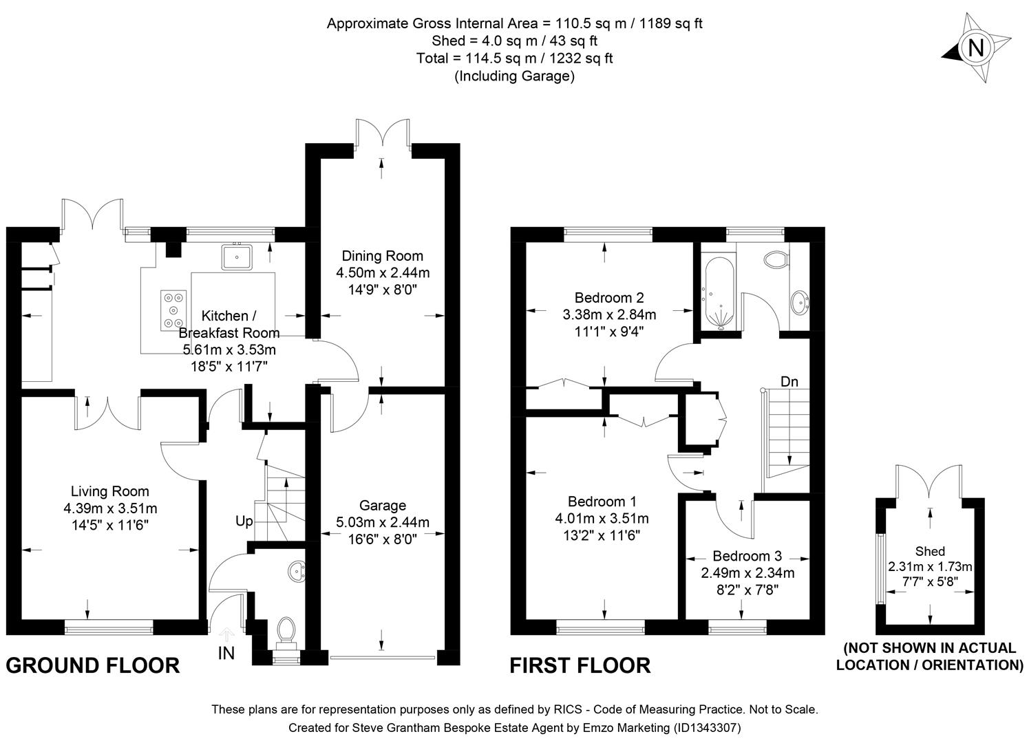 Valley Park Drive, Clanfield floorplan