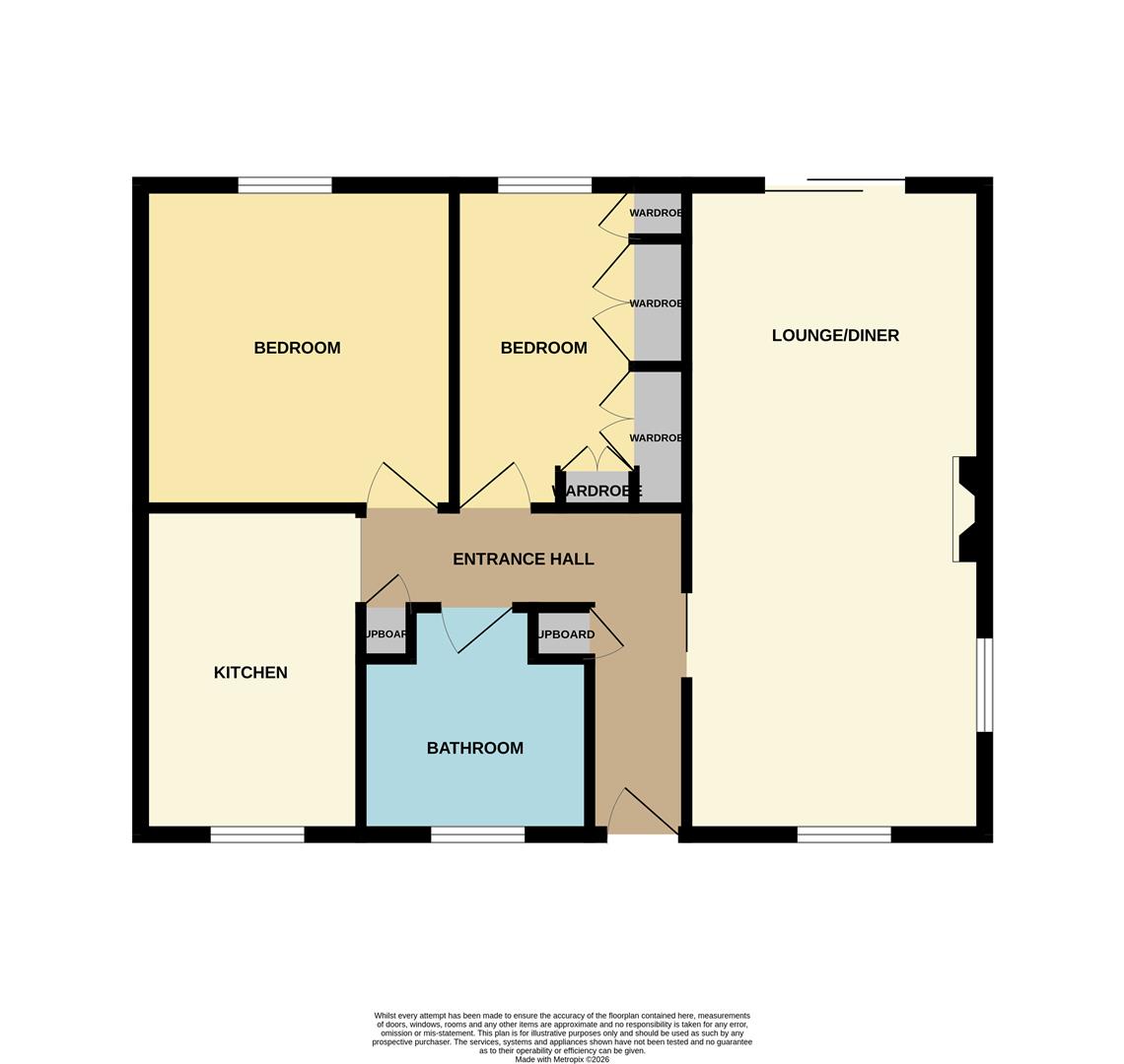 25, Paddock Drive, Highbridge floorplan