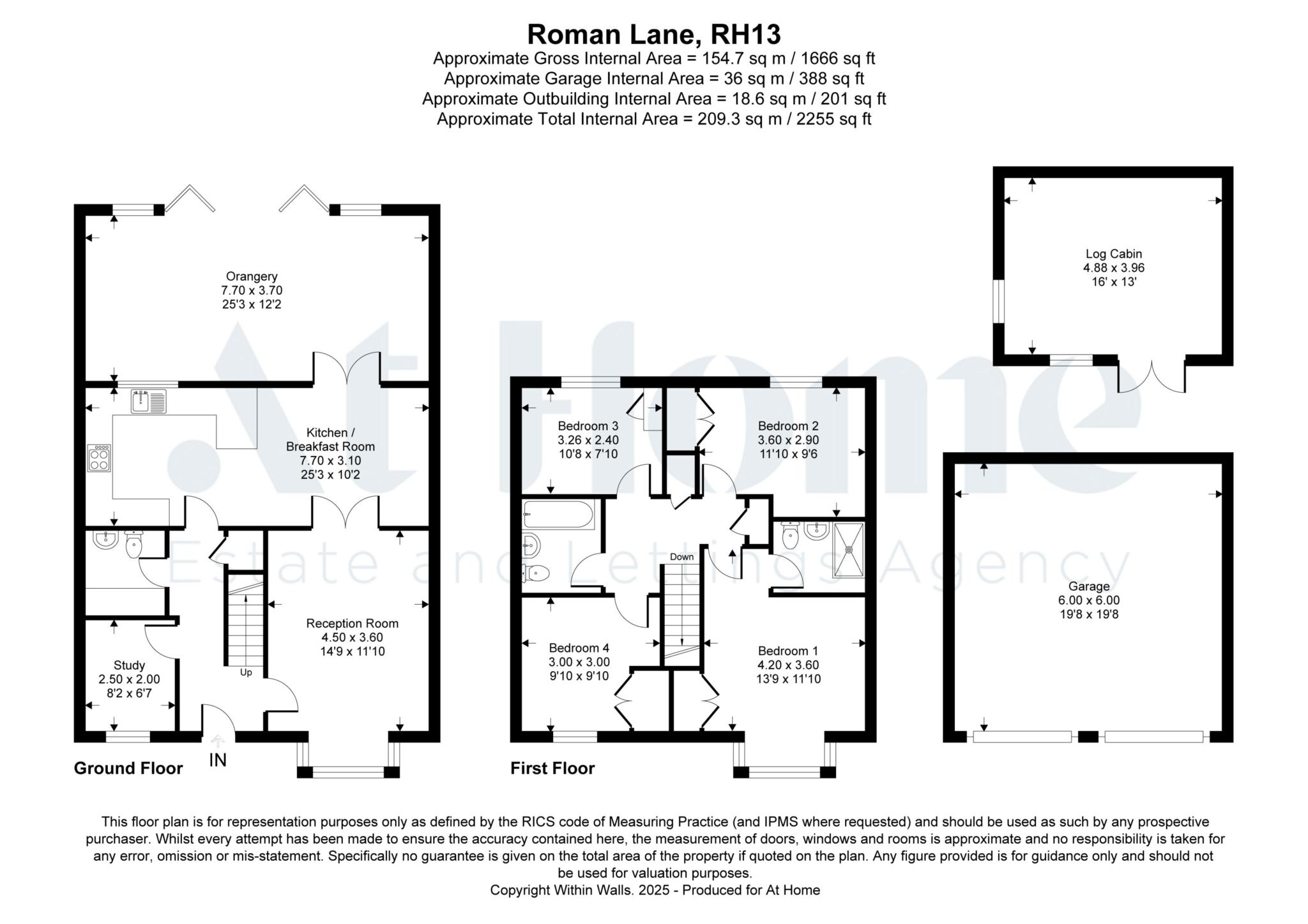 149, Roman Lane, Horsham floorplan