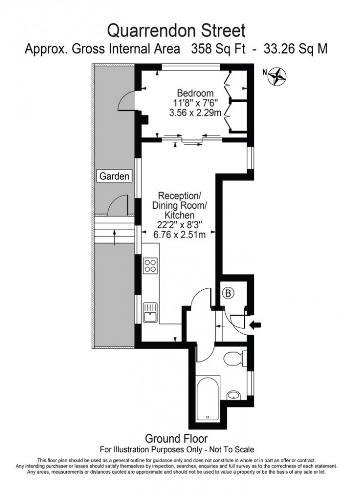 1 Bedrooms Flat to rent in Quarrendon Street, Fulham SW6