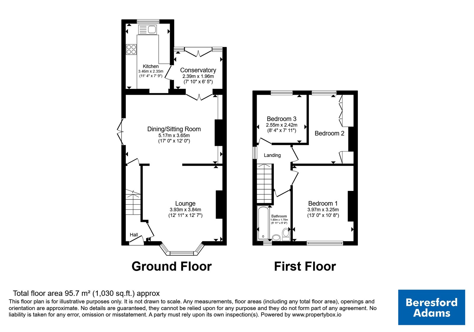4, Glan Asaph Terrace, Holywell floorplan
