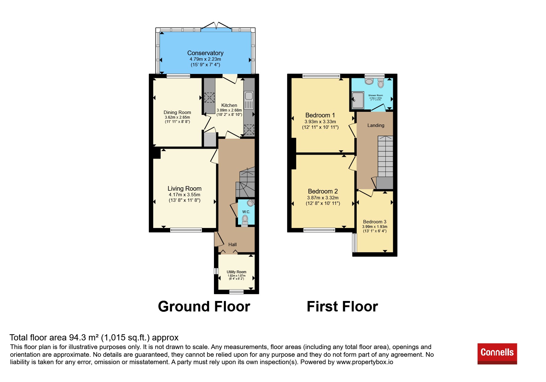 34, Cumbernauld Walk, CRAWLEY floorplan