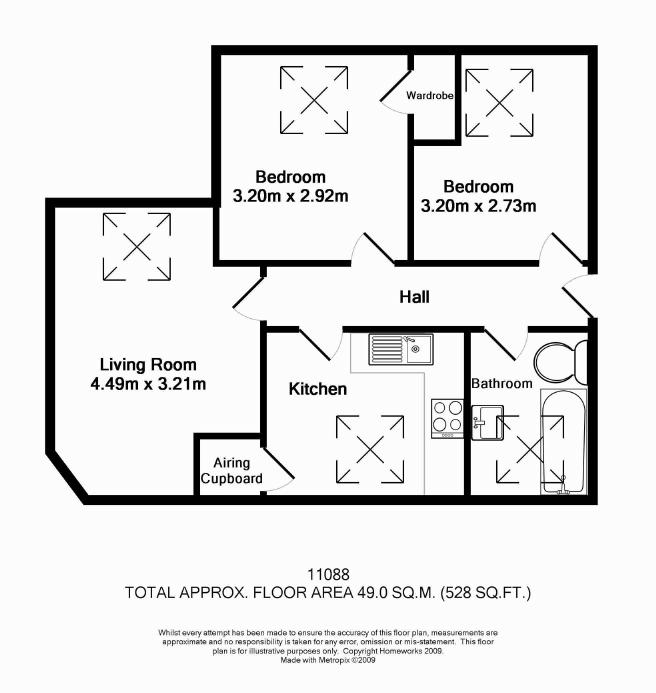 2 Bedrooms Flat to rent in Victoria Place, Banbury OX16