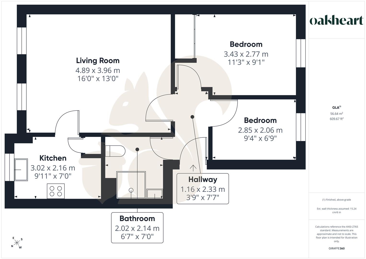39, Oxton Close, Colchester floorplan