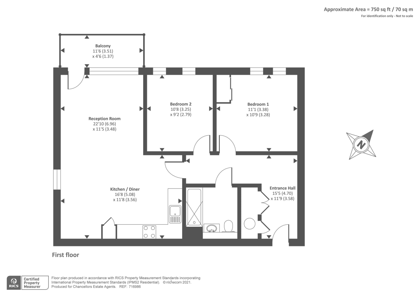 Graven Hill, Bicester, Oxfordshire OX25, 2 bedroom flat for sale