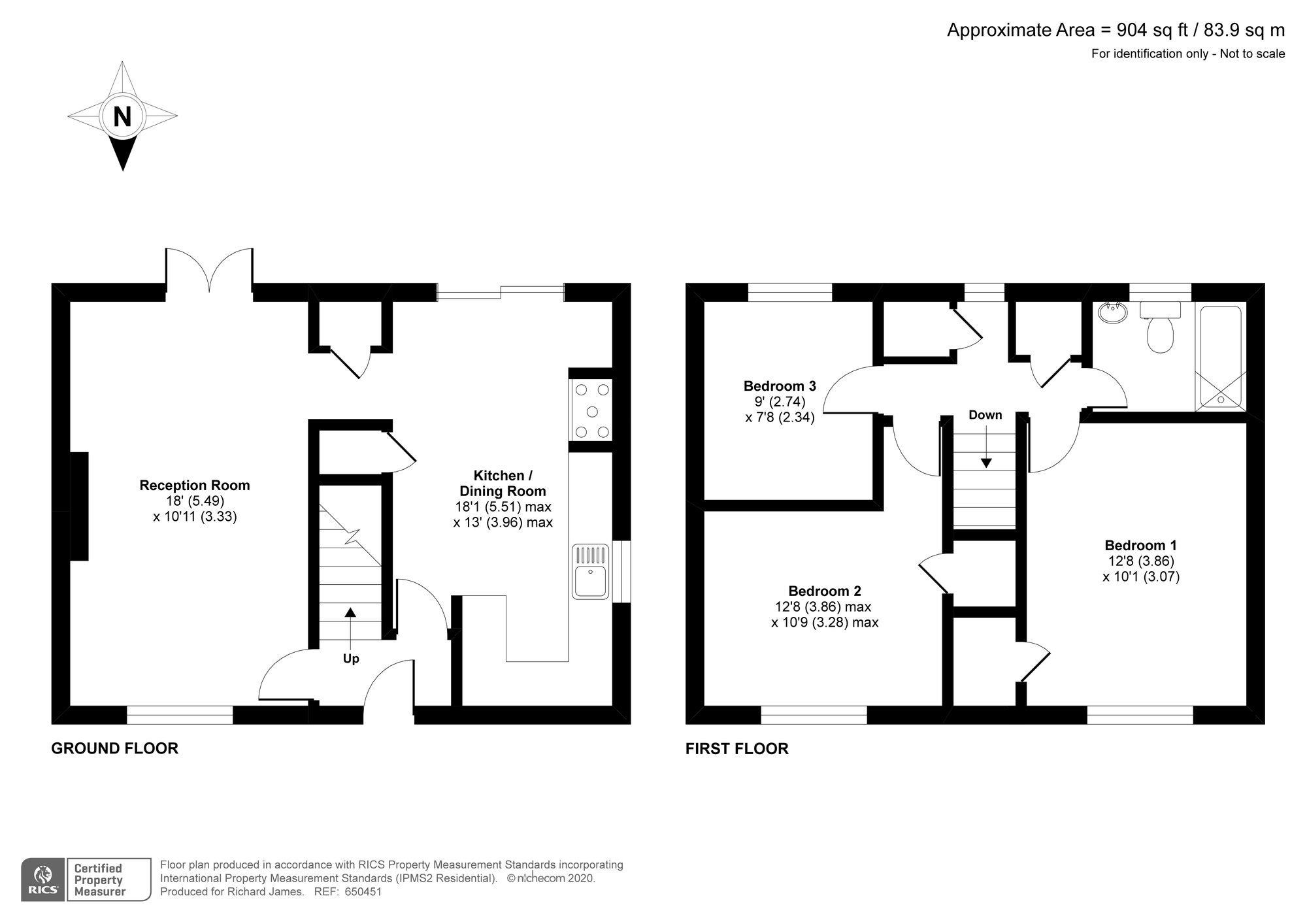 3 bed end terrace house for sale in Holdcroft Close, Blunsdon, Swindon