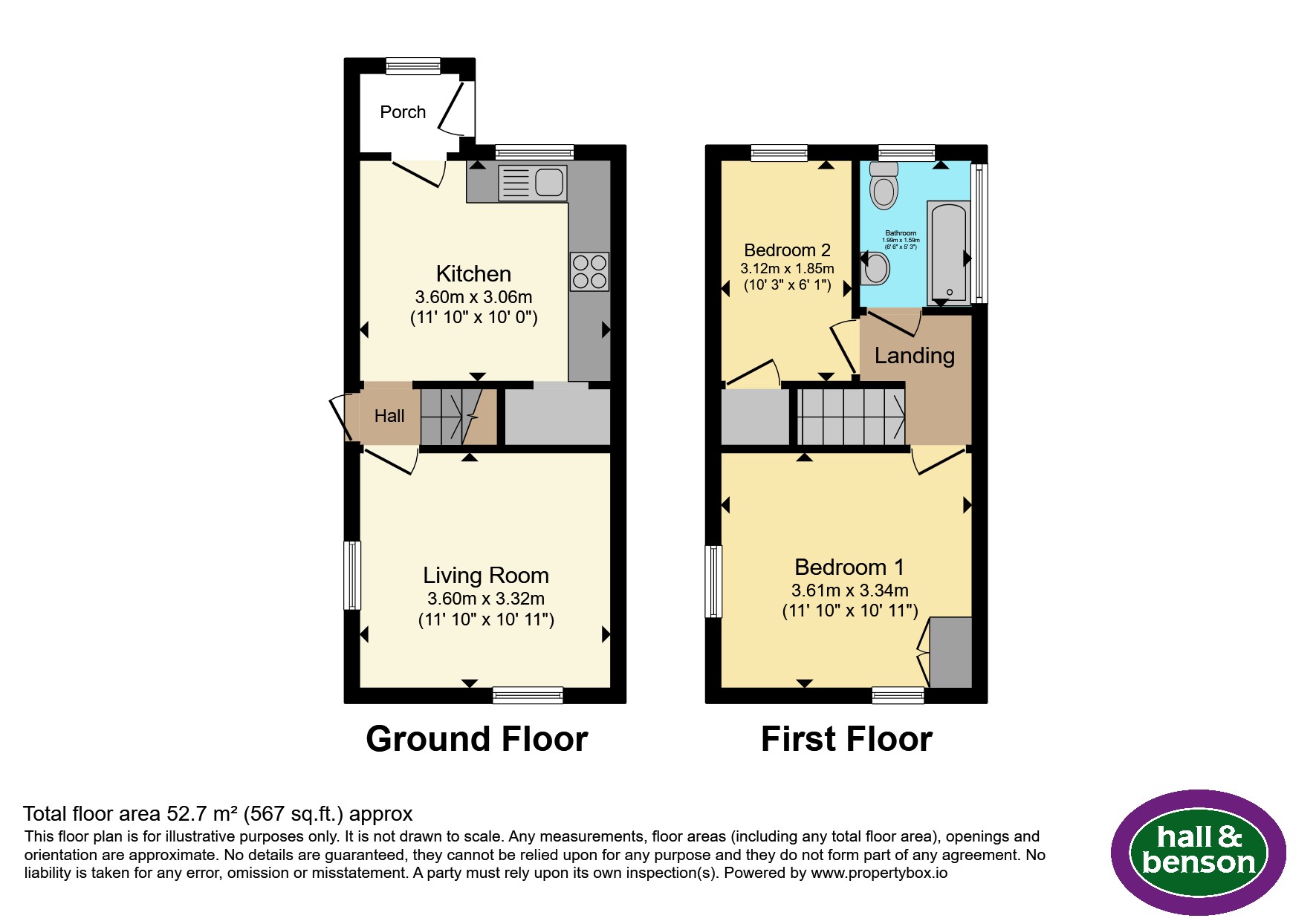232, Burley Lane, Derby floorplan
