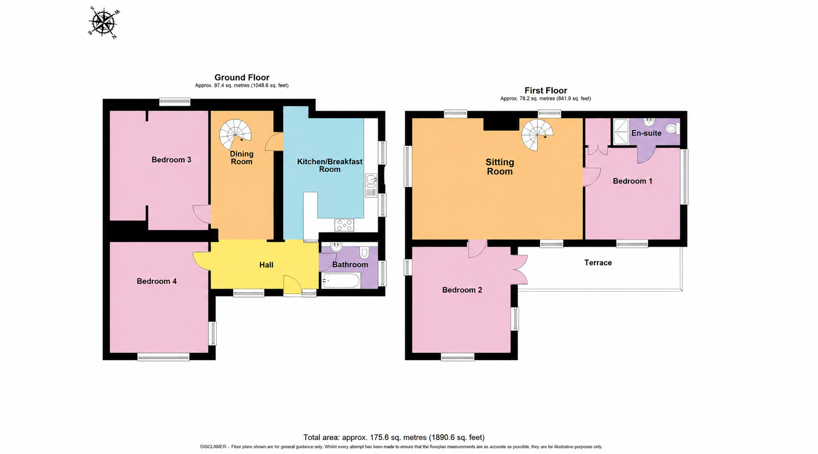 The Little Whoppets 
Abberley, The Little Whoppets 
Abberley, Worcester floorplan