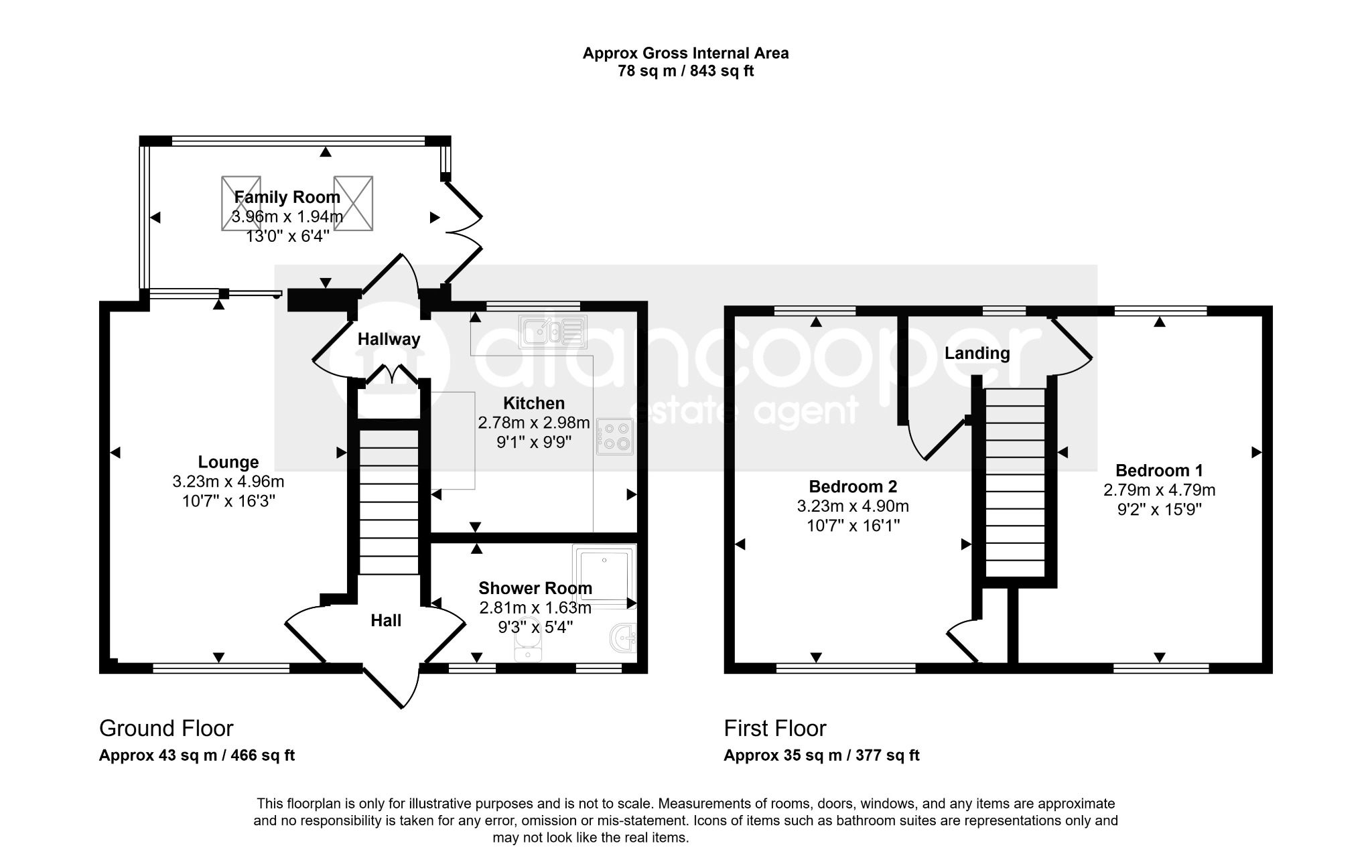 75, Oldbury Road, Warwickshire floorplan