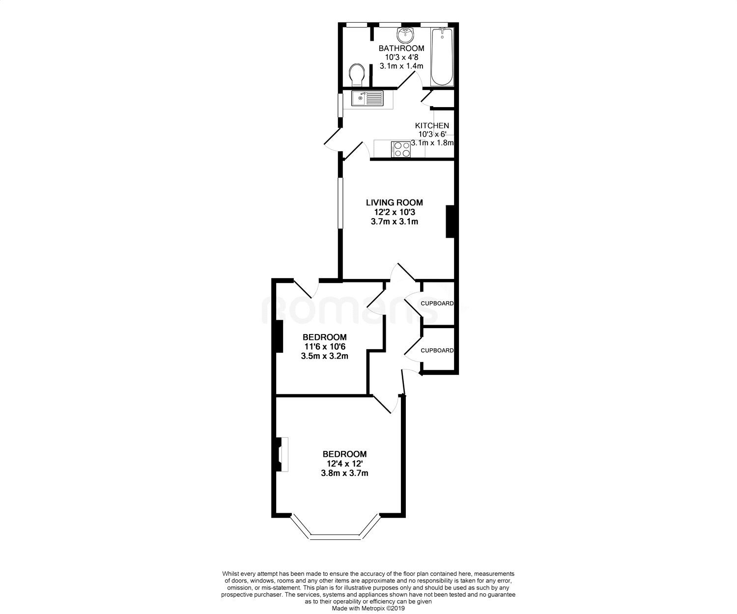 2 Bedrooms Flat for sale in Lansdowne Road, Aldershot, Hampshire GU11