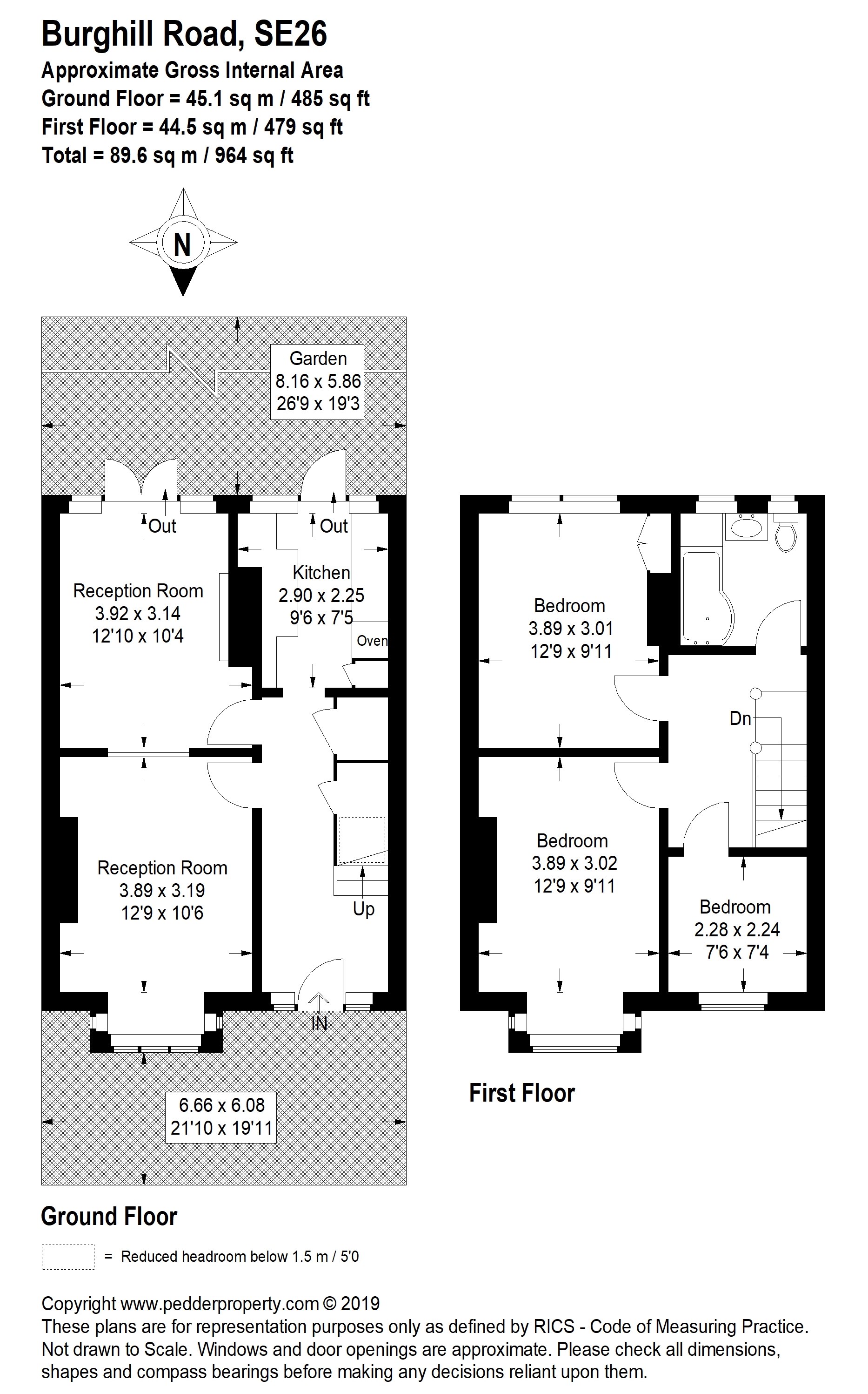 3 Bedrooms Terraced house for sale in Burghill Road, Sydenham SE26