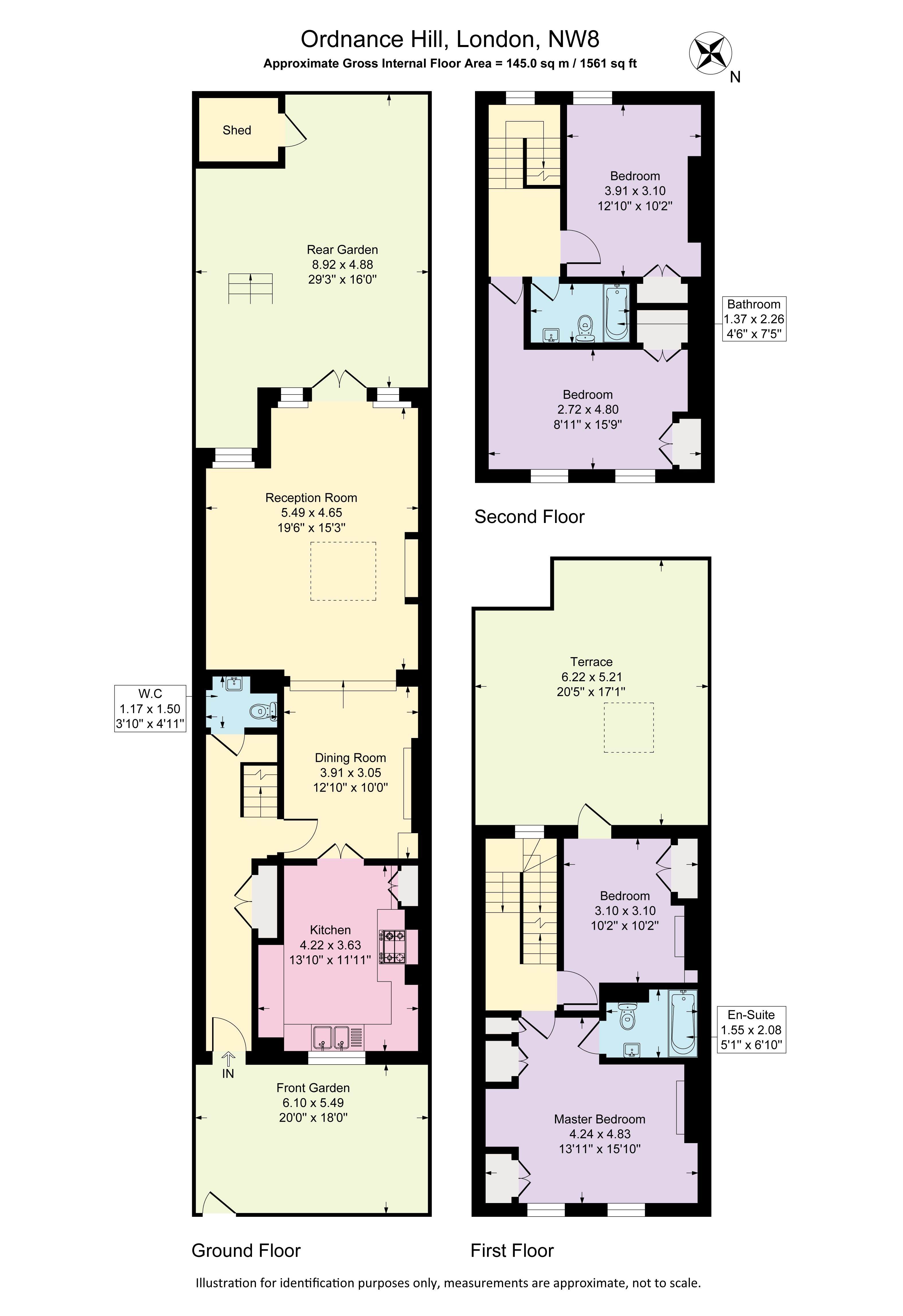 41, Ordnance Hill, London floorplan
