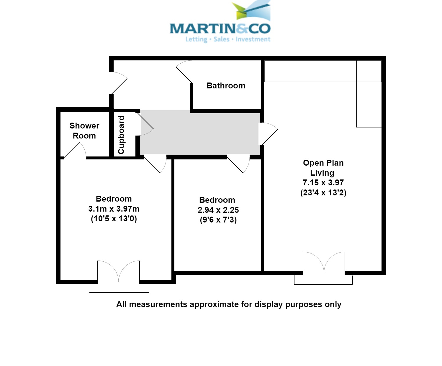 Flat 1, Pullman House, Leeds floorplan