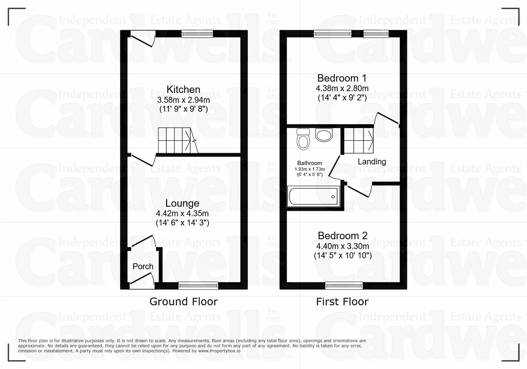 4, James Street North, Manchester floorplan