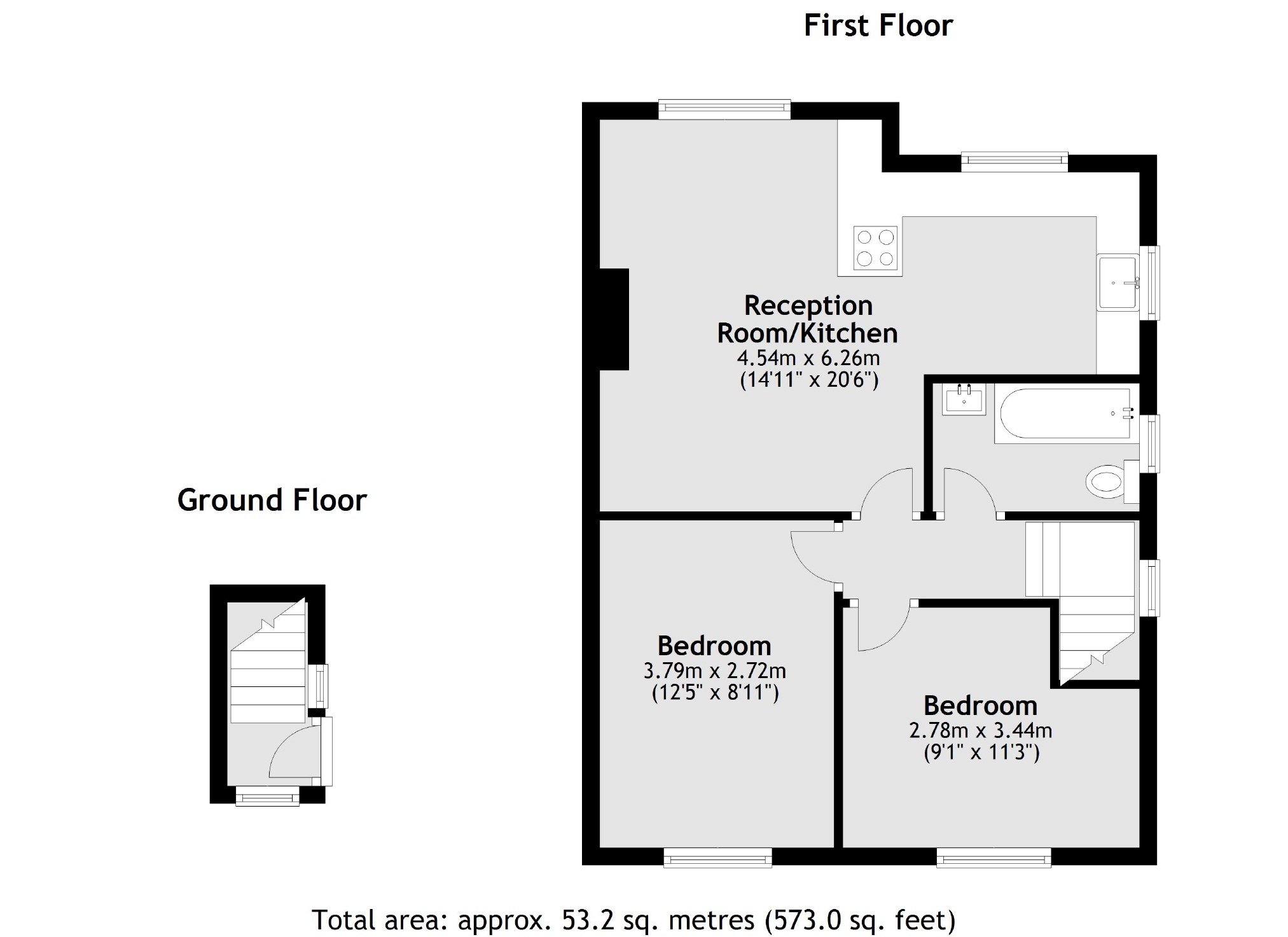 Orchard Road, St Margarets, Twickenham TW1, 2 bedroom for