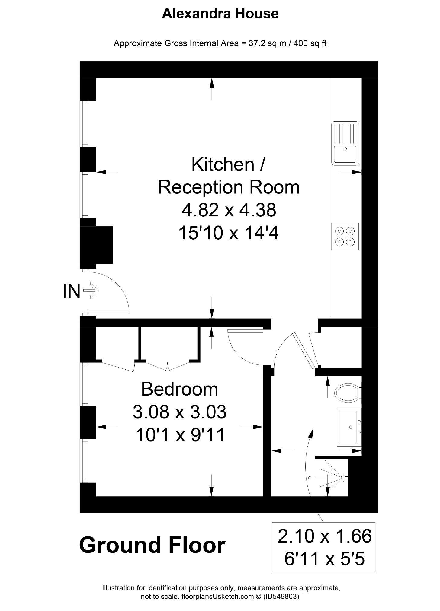 1 Bedrooms Flat for sale in Oldham Terrace, London W3