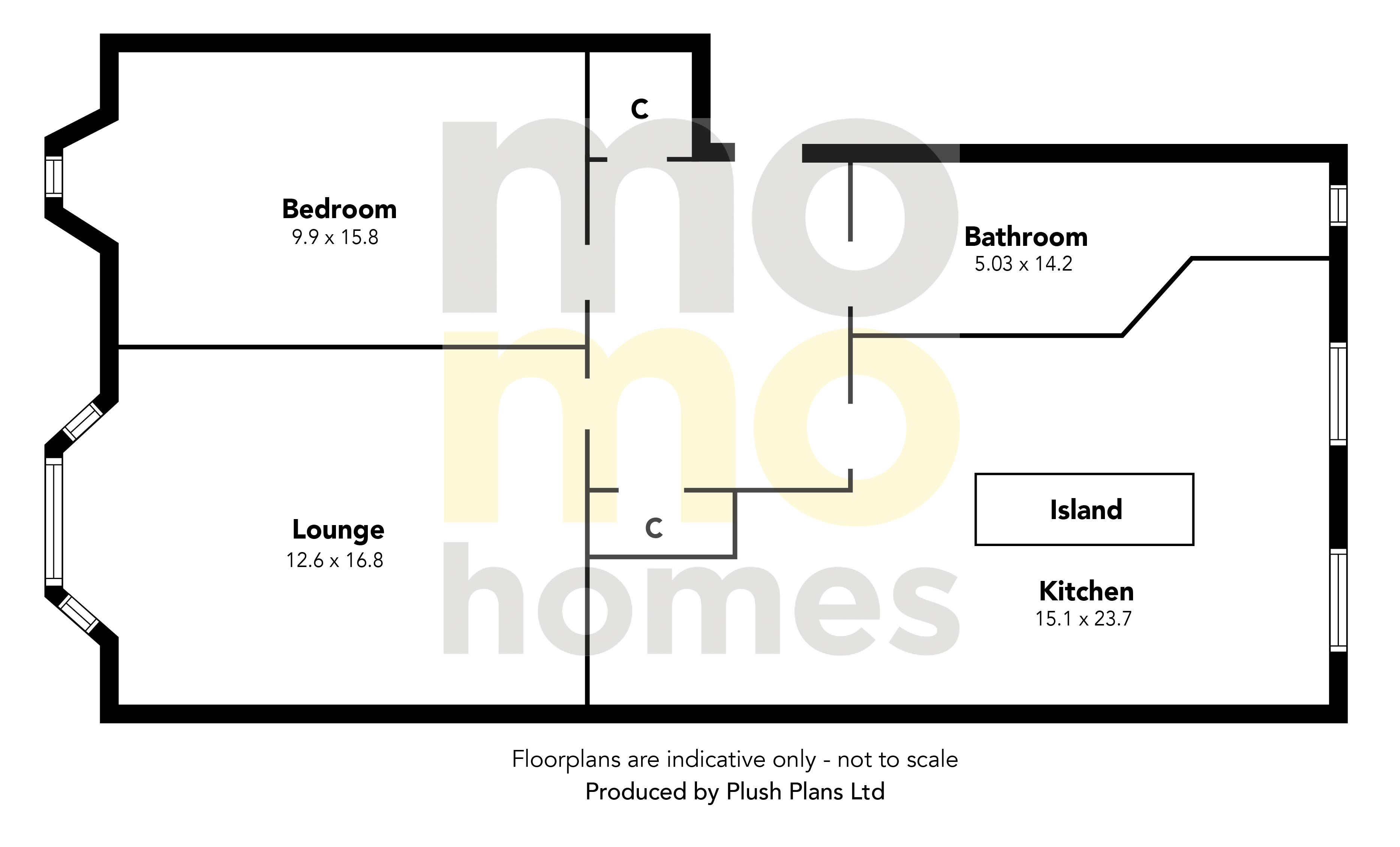 1 Bedrooms Flat for sale in Portland Place, Hamilton ML3