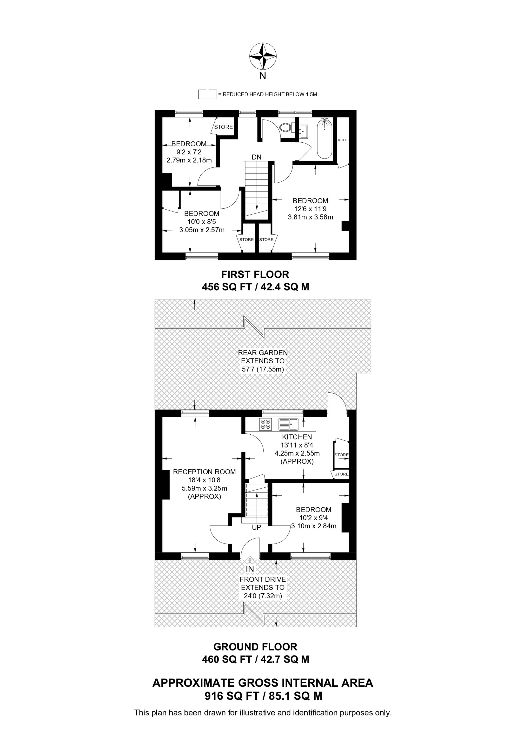 Norbroke Street, East Acton floorplan