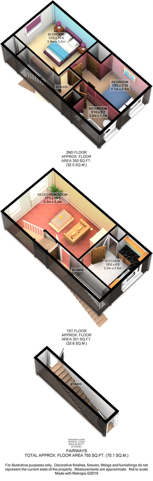 2 Bedrooms Flat for sale in Thornbury Road, Isleworth, Middlesex TW7