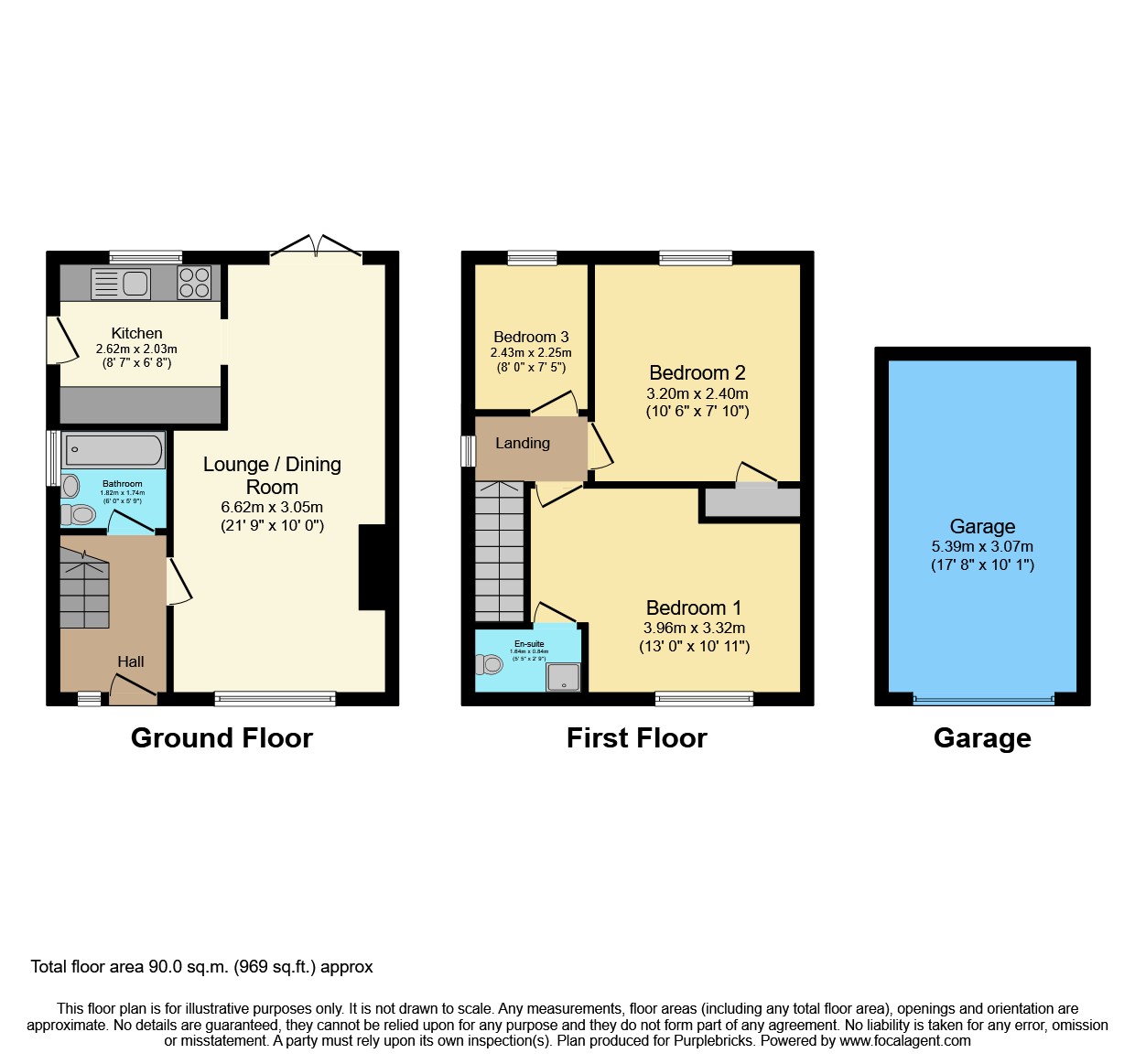 244, Calder Road, Lincoln floorplan