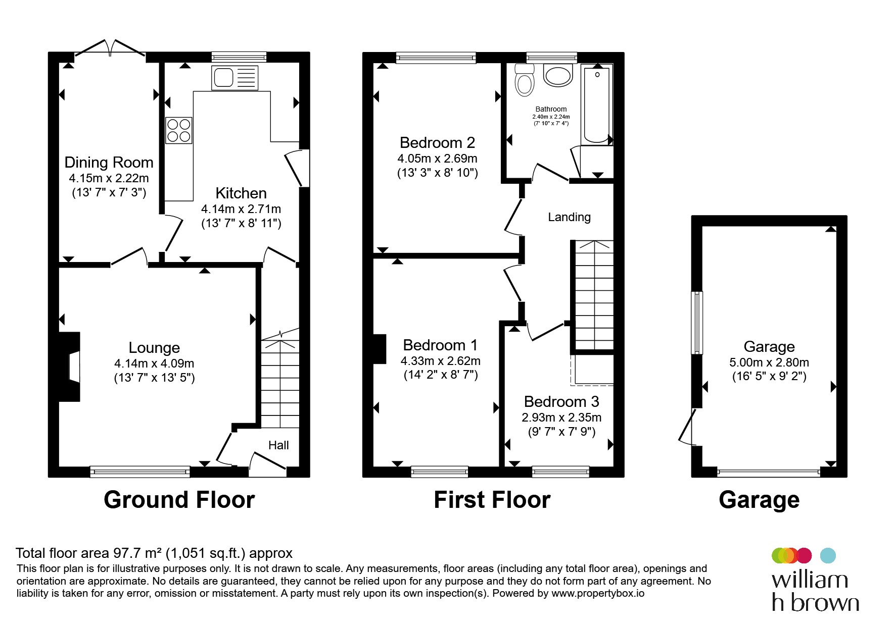 7, Scrooby Close, Doncaster floorplan