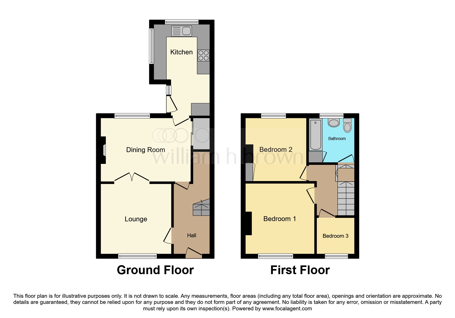 54, Florence Road, Lowestoft floorplan