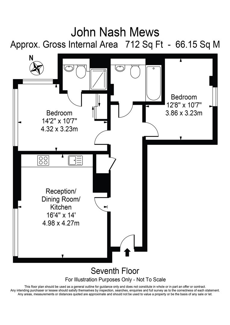 John Nash Mews, London floorplan