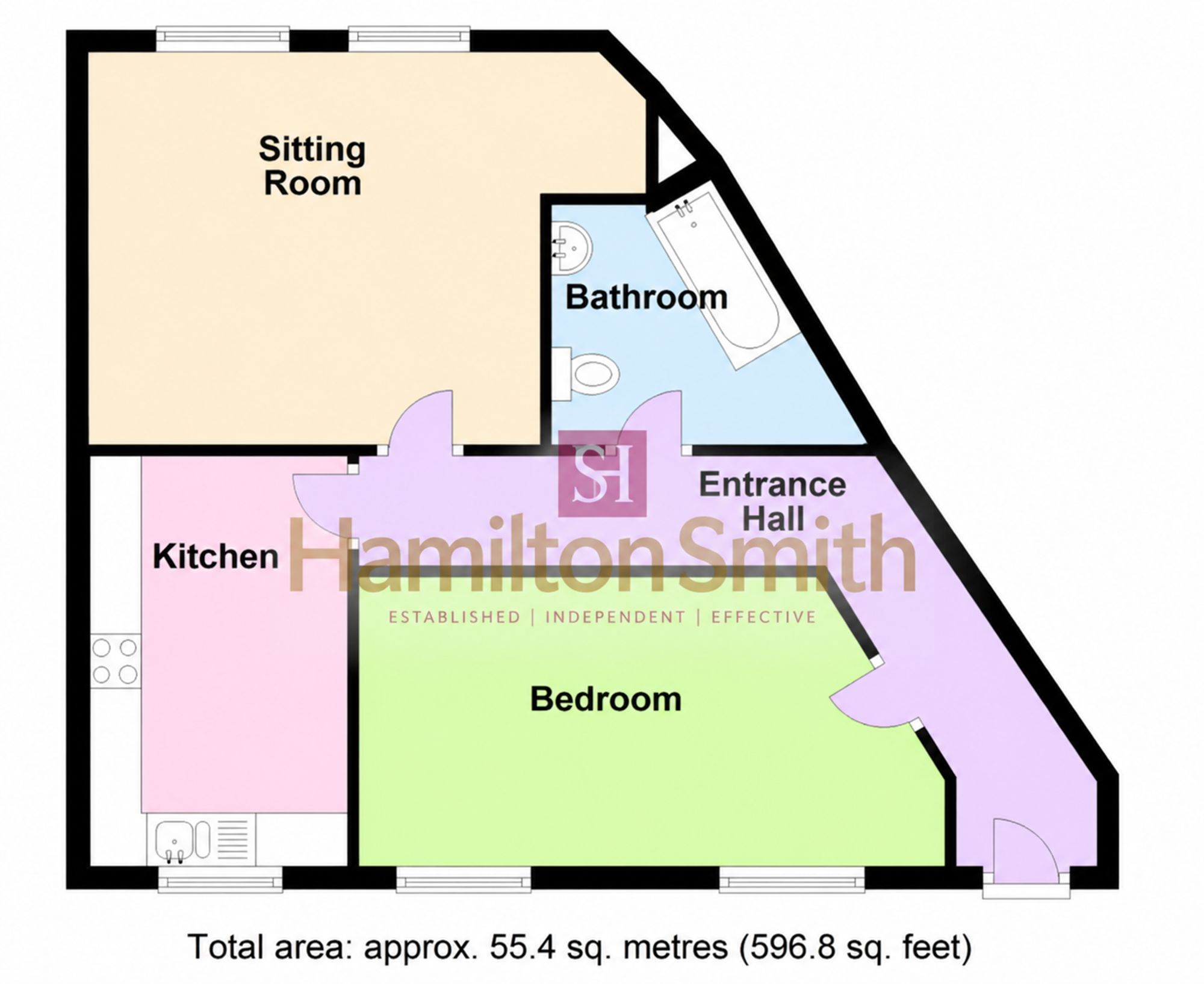 Flat 18, Uvedale Court Coddenham Road, Ipswich floorplan