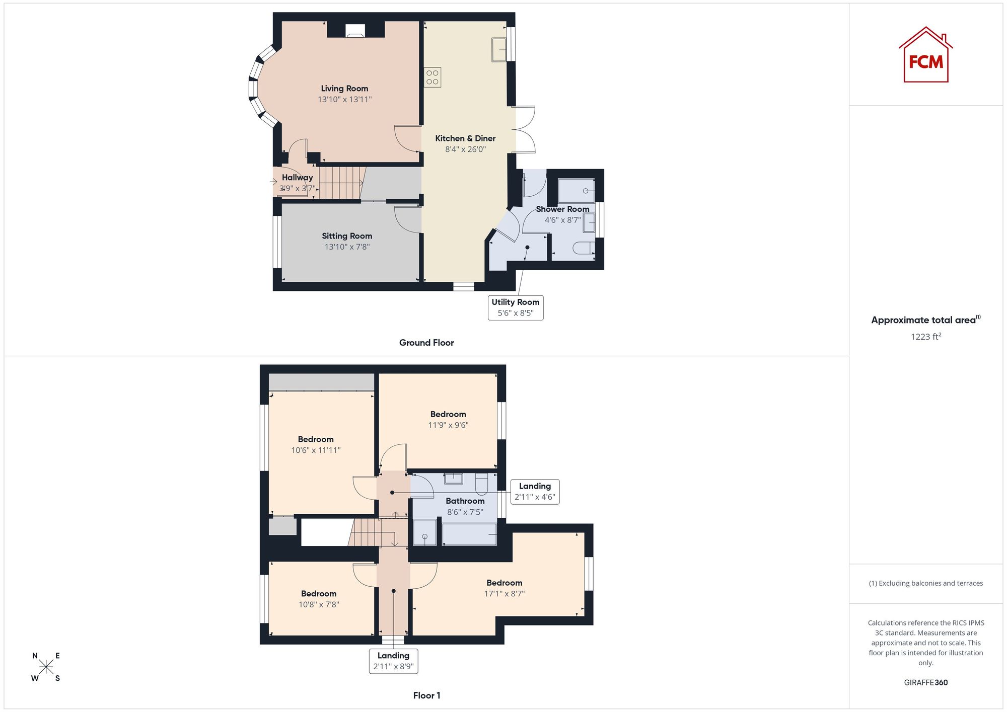 14 Coronation Drive, Whitehaven floorplan