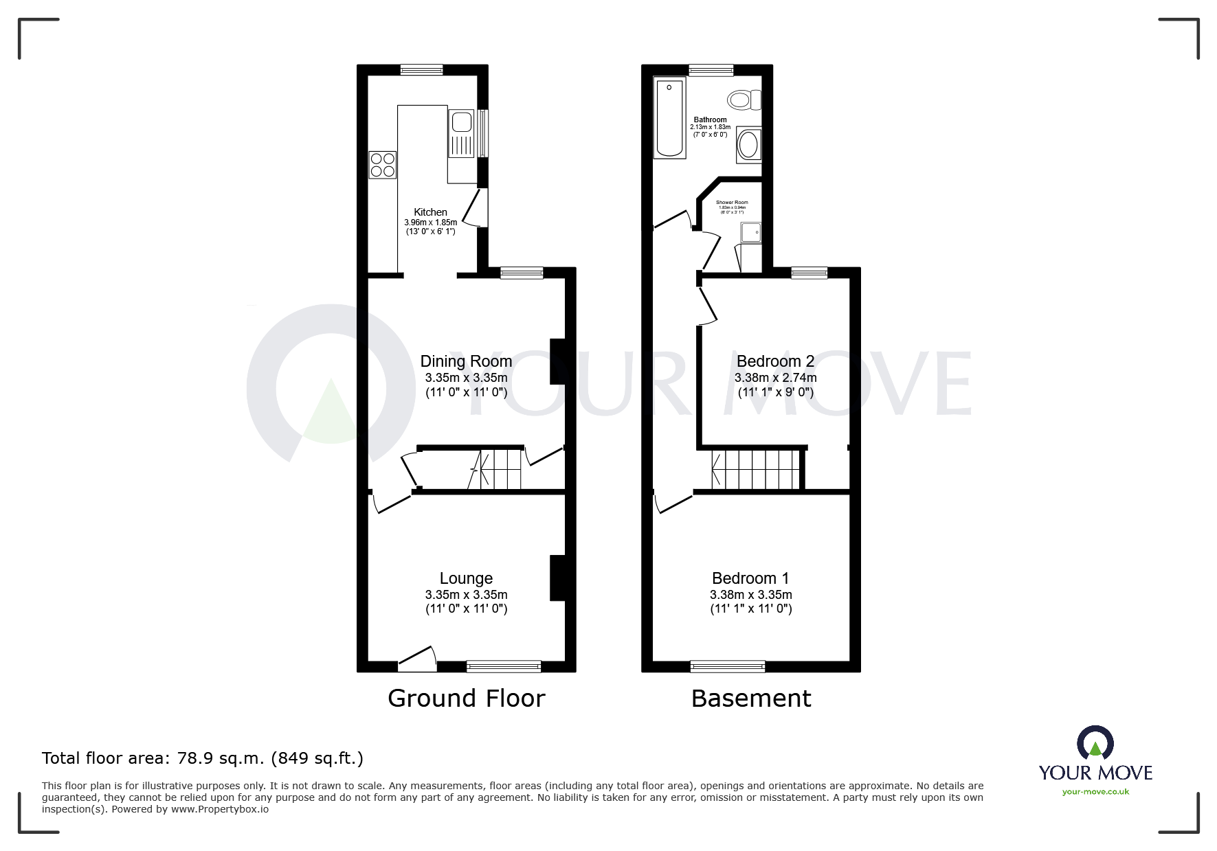 49, Charles Street, Alfreton floorplan
