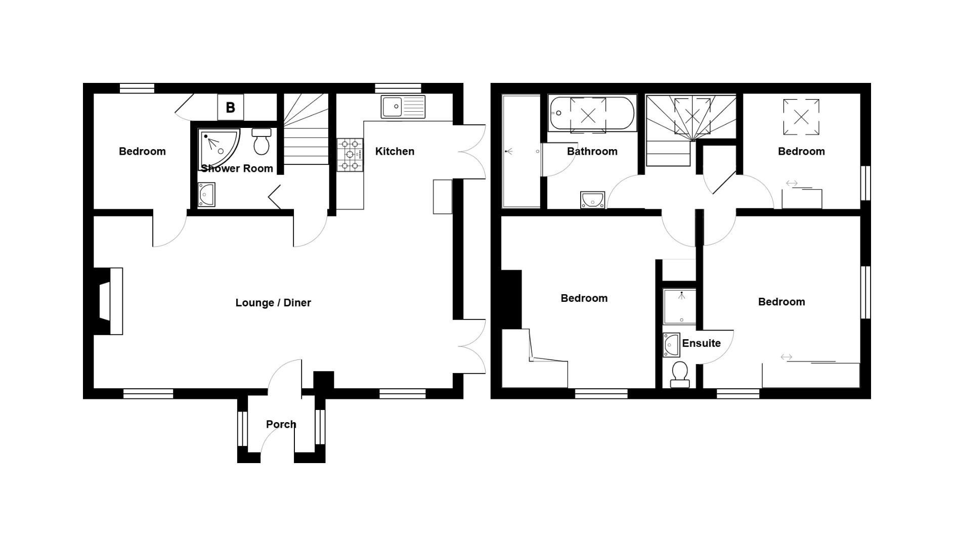 Rustic Villa, The Green, Bristol floorplan